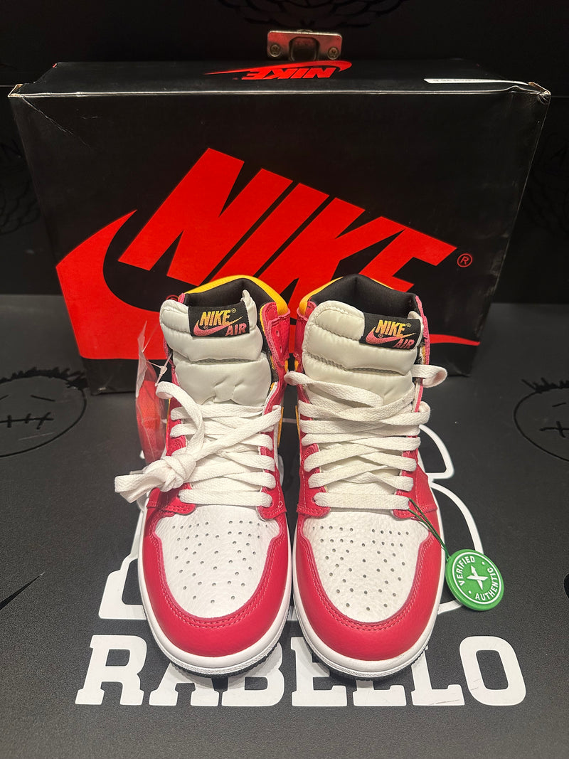 Tênis Nike Air Jordan 1 High OG Light Fusion Red - Pronta Entrega