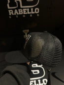 Boné Aba Curva Trucker Amiri Print Black - Pronta Entrega