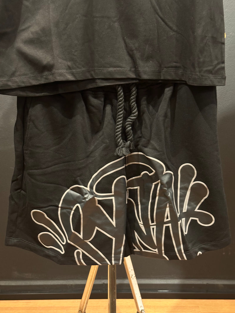 Conjunto Syna Camiseta + Short Black - Pronta Entrega