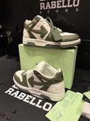 Tênis Off-White Out of Office 'White Green' - Pronta Entrega