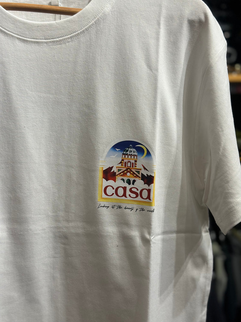 Camiseta Casablanca Temple Branca - Pronta Entrega