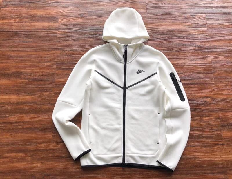 Jaqueta Nike Tech Fleece Branca - Encomenda