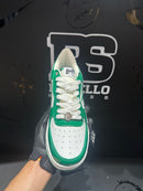Tênis BAPE A Bathing APE Court Sta White Green - Pronta Entrega