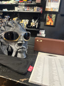 Óculos Oakley PLANTARIS Silver Brown Lente Preta - Pronta Entrega