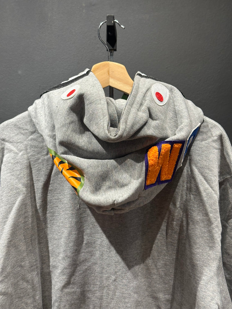 Jaqueta Bape Camo Shark Gray Full Zip - Pronta Entrega