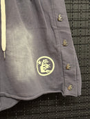 Short Hellstar Hip Hop Vintage Grey - Pronta Entregat