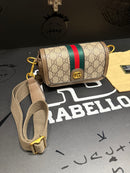 Bolsa Gucci Feminina Slim Couro Crossbody - Pronta Entrega