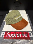 Boné Supreme ‘Washed Chino Twill Camp Military’ - Pronta Entrega