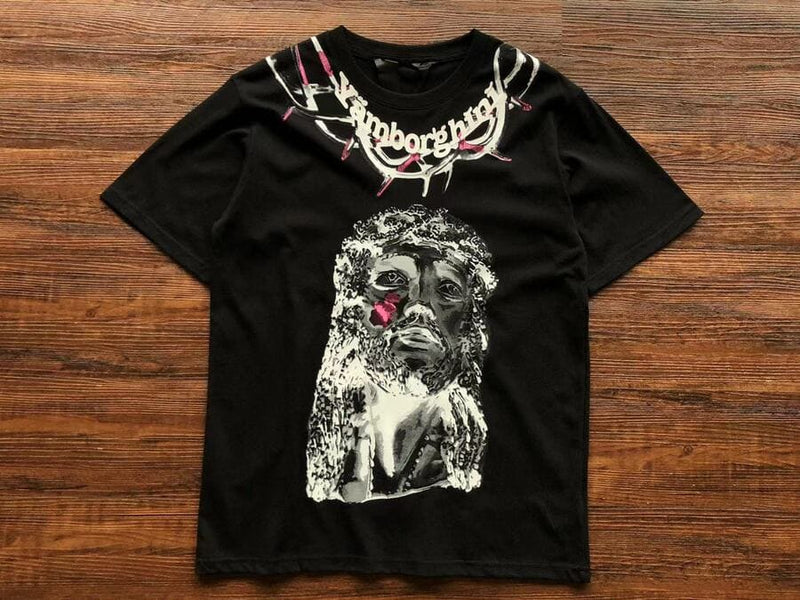 Camiseta Vlone Yams Day Jesus Piece Black - Encomenda
