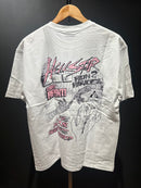 Camiseta Hellstar “Has Your Progress Been Saved?” Branca - Pronta Entrega