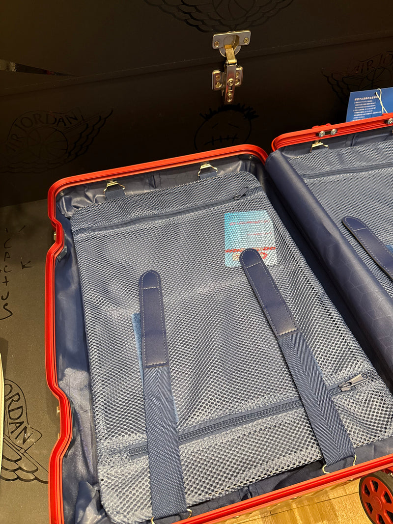 Mala Supreme Suitcase Alumínio Vermelha - Pronta Entrega