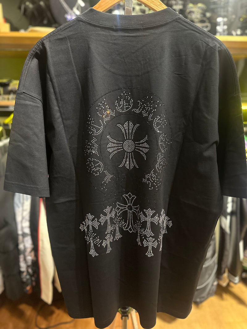 Camiseta Chrome Hearts Preta - Pronta Entrega