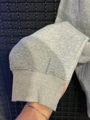 Jaqueta Nike Solo Swoosh White 1/4-Zip Cinza - Pronta Entrega