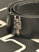Cinto Chrome Hearts 100 CM Couro MultiLogo - Pronta Entrega