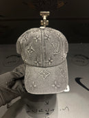 Boné Louis Vuitton Jeans Aba Curva - Pronta Entrega