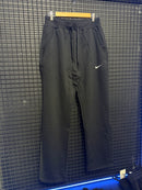 Calça Moletom Nike 2024 Sem Punho Preta - Pronta Entrega