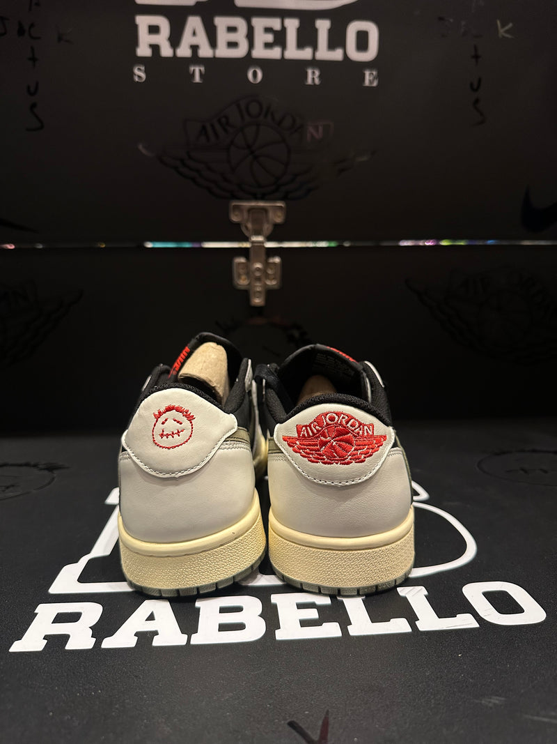 Tênis Nike Air Jordan 1 Retro Low OG SP Travis Scott Olive - Pronta Entrega