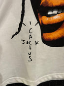 Camiseta Travis Scott Cactus Jack Face Tee White - Pronta Entrega