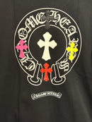 Camiseta Chrome Hearts Multicolor Cruz Black - Pronta Entrega