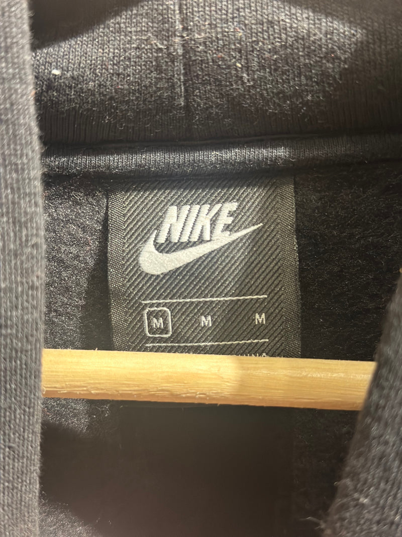 Moletom com Gorro Nike Black Logo Verde - Pronta Entrega