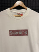 Camiseta Supreme x Swarovski Box Logo - Pronta Entrega