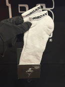 Meia Nike Air Jordan Cano Baixo White - Pronta Entrega