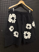 Short Denim Tears Bermuda The Cotton Wreath Black - Pronta Entrega