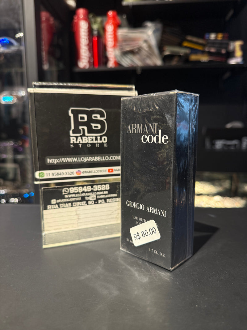 Perfume Armani Code 50 ML Contratipo - Pronta Entrega