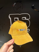 Boné Travis Scott AstroWorld suede Bege - Pronta Entrega