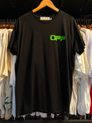 Camiseta OFF WHITE Jerry Slim Preta - Pronta Entrega