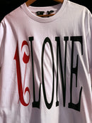 Camiseta VLONE X Palm Angels Red Branca - Pronta Entrega