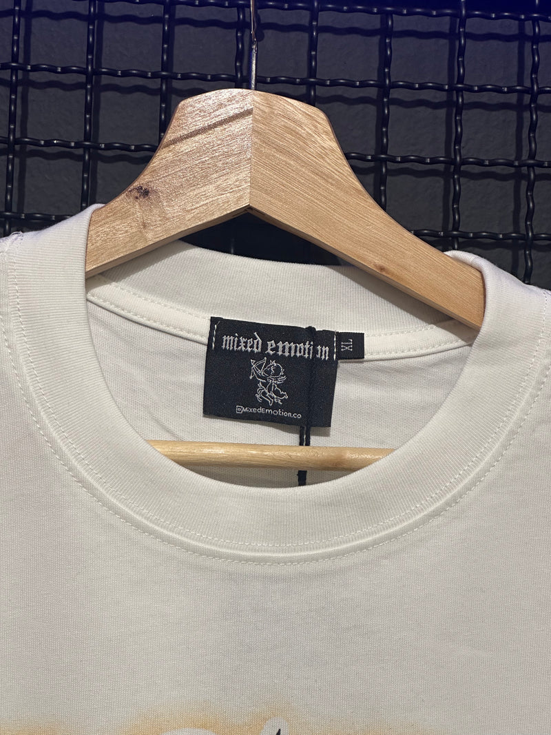 Camiseta Mixed Emotions Two Kids Angels White - Pronta Entrega