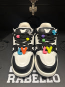 Tênis Louis Vuitton LV Trainer Maxi Black White - Pronta Entrega