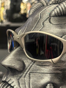 Óculos Oakley Juliete Silver Lente Preta - Pronta Entrega