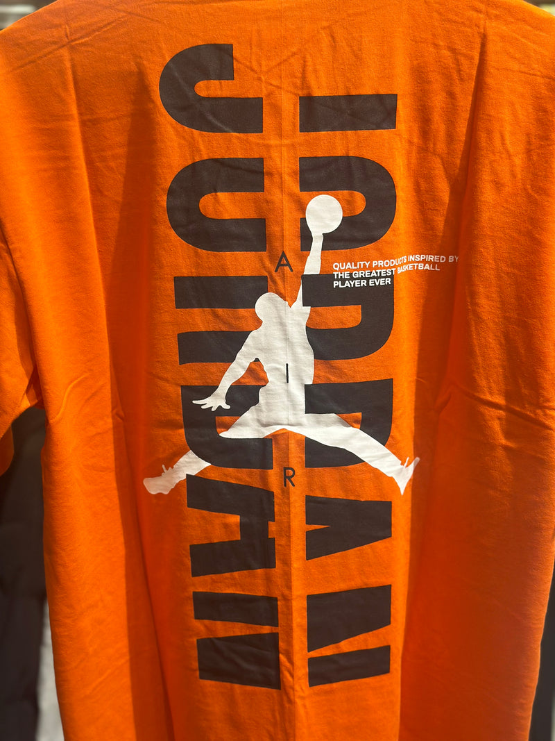Camisa Nike Air Jordan Laranja - Pronta Entrega