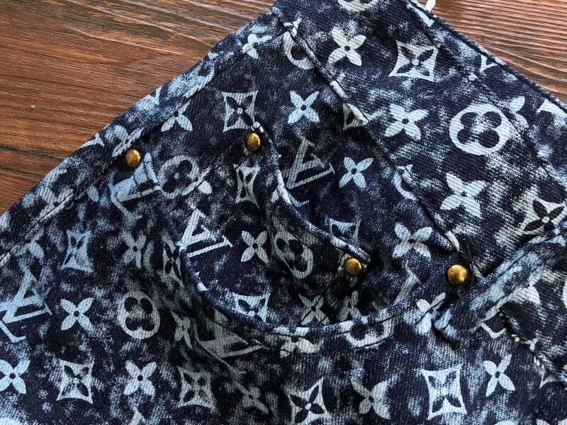 Calça Louis Vuitton Monogram Denim - Encomenda