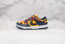 Nike Dunk Low Off White University Gold Mindnight Navy - Encomenda