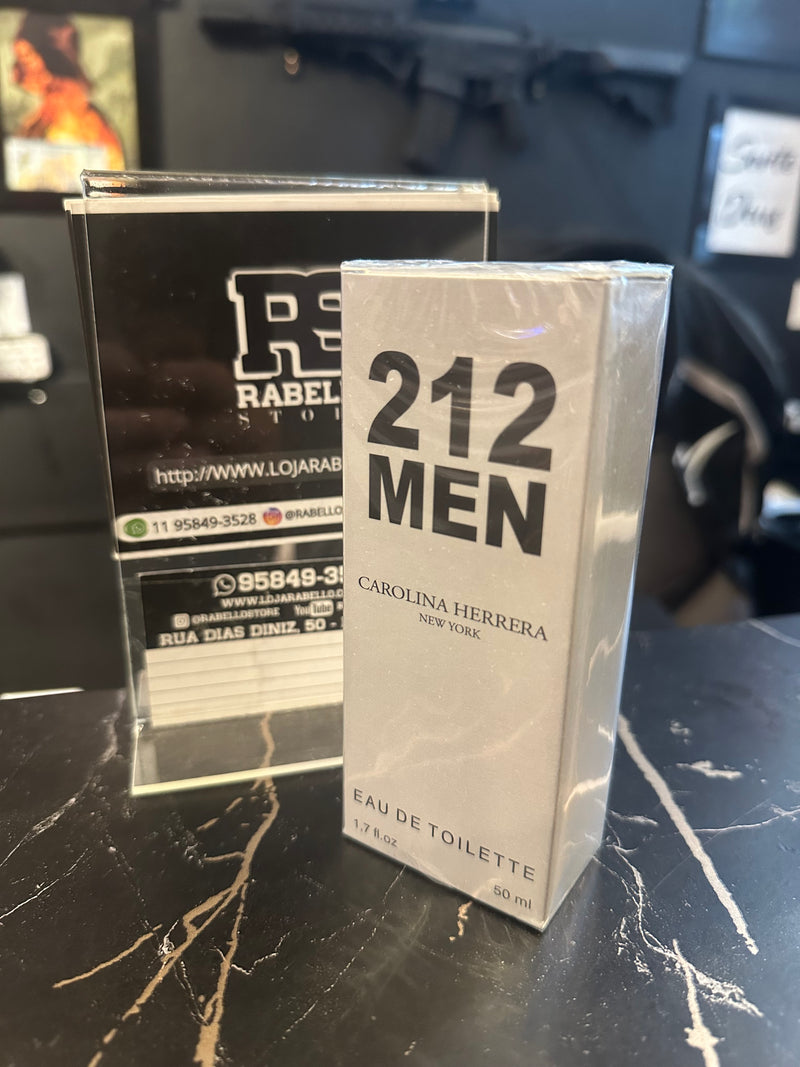 Perfume Carolina Herrera 212 Men 50 ML Contratipo - Pronta Entrega