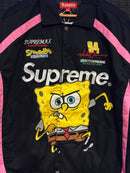 Jaqueta Supreme Jeff Hamilton x SpongeBob SquarePants Racing Black - Pronta Entrega