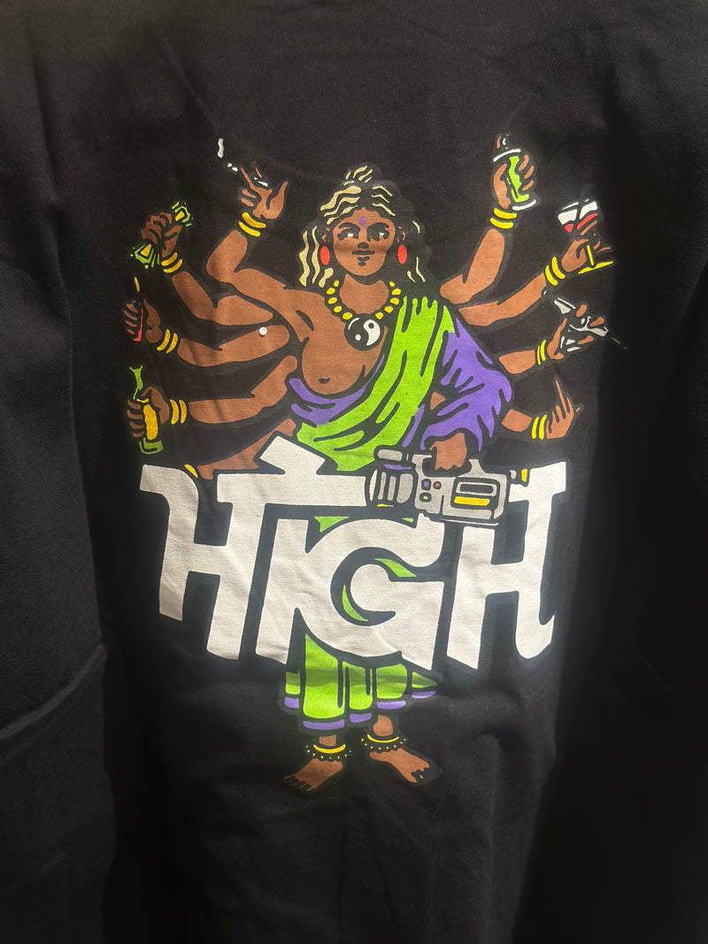 Camisa High Preta Goddess - Pronta Entrega