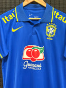 Camiseta Nike Polo Seleção Brasileira Azul - Pronta Entrega
