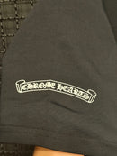 Camiseta Chrome Hearts Logo Brilliant Black - Pronta Entrega