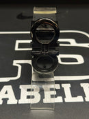 Cinto Ferragamo Preto Fivela Gancini 120 CM  - Pronta Entrega