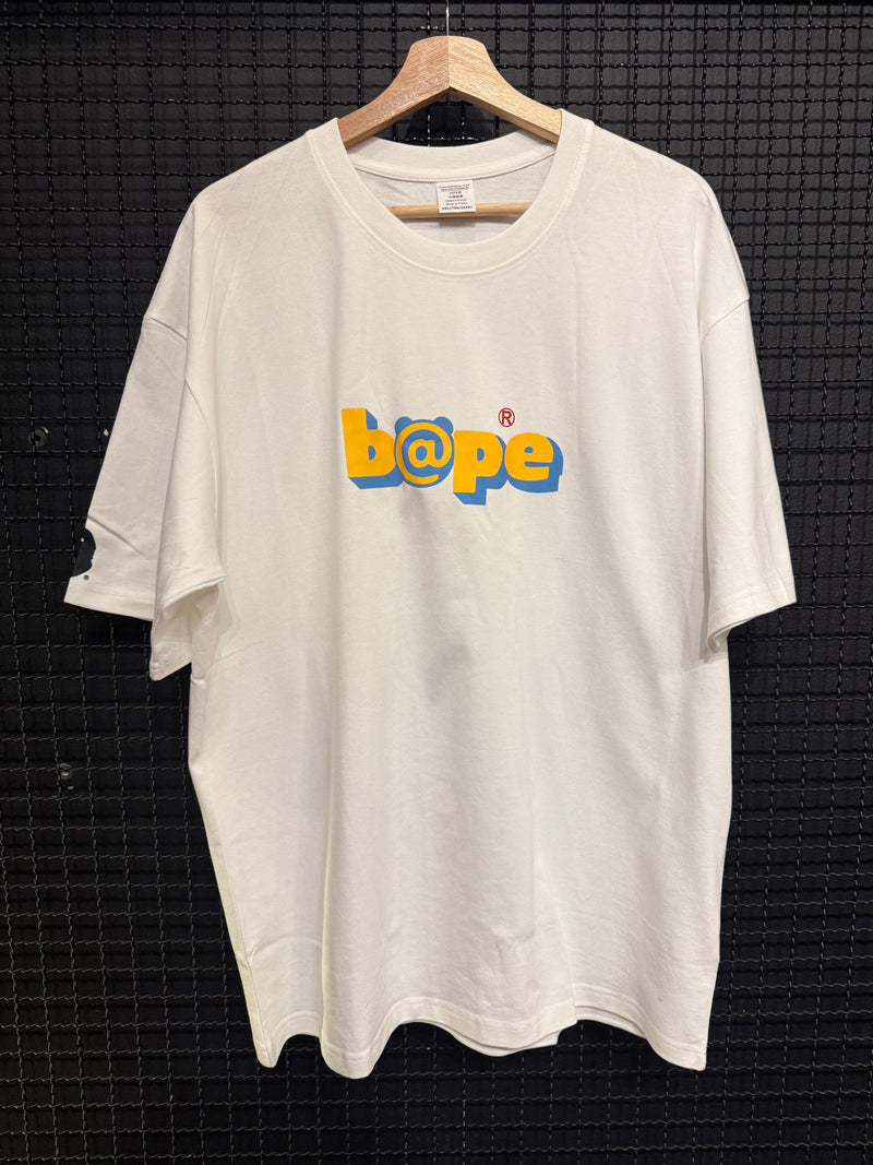 Camiseta A Bathing Ape x BE@RBRICK  BE@RTEE White - Pronta Entrega