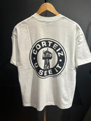 Camiseta Corteiz “U See It” Branca - Pronta Entrega