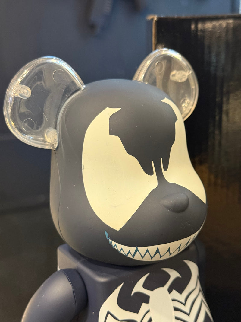 Bearbrick Venom 400% Medicom Toy Boneco Colecionável 28cm - Pronta Entrega