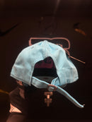 Boné Aba Curva New Era NY Azul Claro - Pronta Entrega