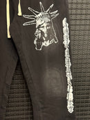 Calça Moletom Lost Intricacy Statue Of Liberty Black  - Pronta Entrega