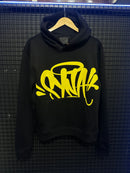 Moletom Syna Black/Yellow - Pronta Entrega