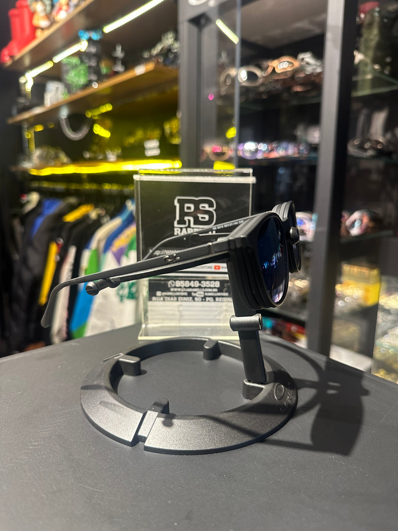 Óculos Rayban Redondo Armação Preto Clip On Multi Cores - Pronta Entrega
